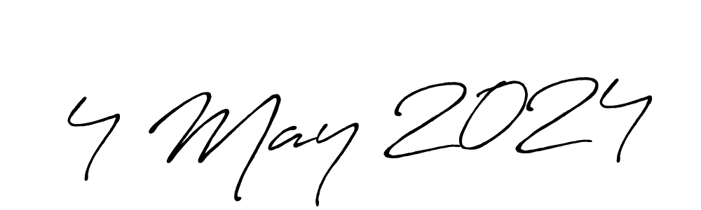 How to make 4 May 2024 name signature. Use Antro_Vectra_Bolder style for creating short signs online. This is the latest handwritten sign. 4 May 2024 signature style 7 images and pictures png