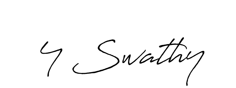 Create a beautiful signature design for name 4 Swathy. With this signature (Antro_Vectra_Bolder) fonts, you can make a handwritten signature for free. 4 Swathy signature style 7 images and pictures png