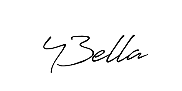 The best way (Antro_Vectra_Bolder) to make a short signature is to pick only two or three words in your name. The name 43ella include a total of six letters. For converting this name. 43ella signature style 7 images and pictures png