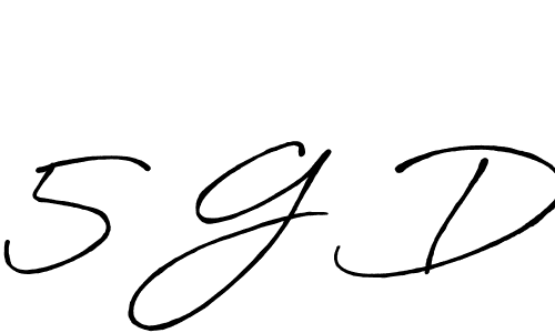 Best and Professional Signature Style for 5 G D. Antro_Vectra_Bolder Best Signature Style Collection. 5 G D signature style 7 images and pictures png