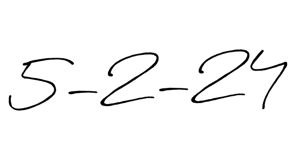 You can use this online signature creator to create a handwritten signature for the name 5-2-24. This is the best online autograph maker. 5-2-24 signature style 7 images and pictures png