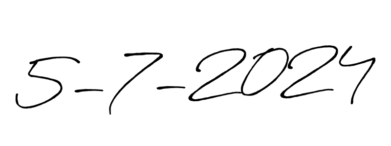 How to make 5-7-2024 name signature. Use Antro_Vectra_Bolder style for creating short signs online. This is the latest handwritten sign. 5-7-2024 signature style 7 images and pictures png