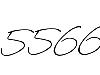 Design your own signature with our free online signature maker. With this signature software, you can create a handwritten (Antro_Vectra_Bolder) signature for name 5566. 5566 signature style 7 images and pictures png