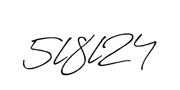 The best way (Antro_Vectra_Bolder) to make a short signature is to pick only two or three words in your name. The name 5l8l24 include a total of six letters. For converting this name. 5l8l24 signature style 7 images and pictures png