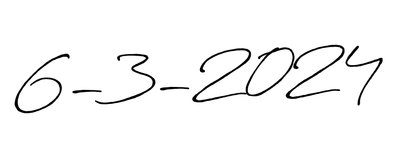 How to make 6-3-2024 signature? Antro_Vectra_Bolder is a professional autograph style. Create handwritten signature for 6-3-2024 name. 6-3-2024 signature style 7 images and pictures png