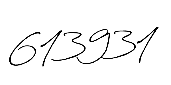 Create a beautiful signature design for name 613931. With this signature (Antro_Vectra_Bolder) fonts, you can make a handwritten signature for free. 613931 signature style 7 images and pictures png