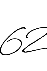 if you are searching for the best signature style for your name 62. so please give up your signature search. here we have designed multiple signature styles  using Antro_Vectra_Bolder. 62 signature style 7 images and pictures png