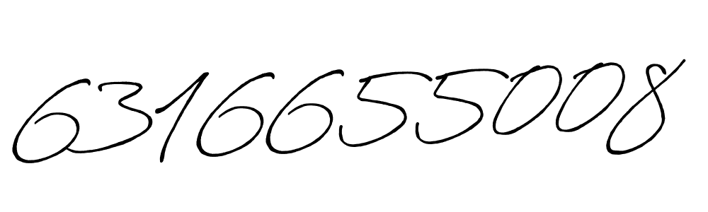 Here are the top 10 professional signature styles for the name 6316655008. These are the best autograph styles you can use for your name. 6316655008 signature style 7 images and pictures png