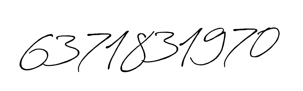 Make a beautiful signature design for name 6371831970. Use this online signature maker to create a handwritten signature for free. 6371831970 signature style 7 images and pictures png