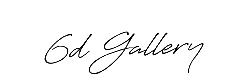 Similarly Antro_Vectra_Bolder is the best handwritten signature design. Signature creator online .You can use it as an online autograph creator for name 6d Gallery. 6d Gallery signature style 7 images and pictures png