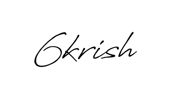 It looks lik you need a new signature style for name 6krish. Design unique handwritten (Antro_Vectra_Bolder) signature with our free signature maker in just a few clicks. 6krish signature style 7 images and pictures png