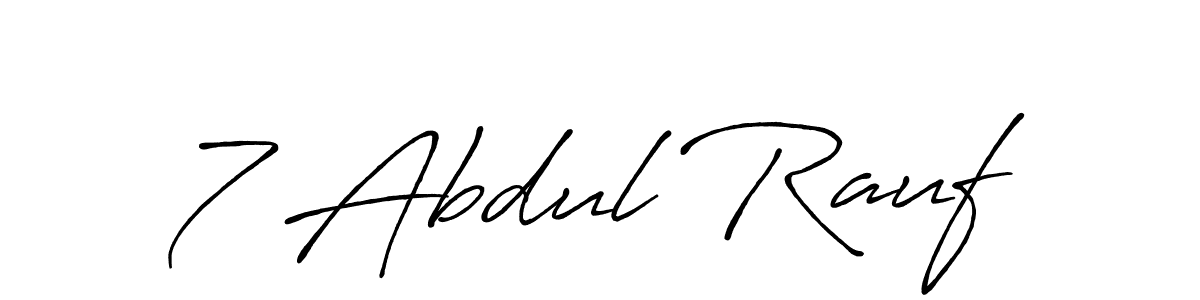 You should practise on your own different ways (Antro_Vectra_Bolder) to write your name (7 Abdul Rauf) in signature. don't let someone else do it for you. 7 Abdul Rauf signature style 7 images and pictures png