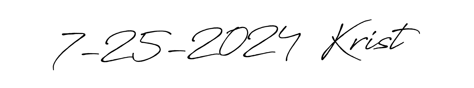7-25-2024  Krist stylish signature style. Best Handwritten Sign (Antro_Vectra_Bolder) for my name. Handwritten Signature Collection Ideas for my name 7-25-2024  Krist. 7-25-2024  Krist signature style 7 images and pictures png