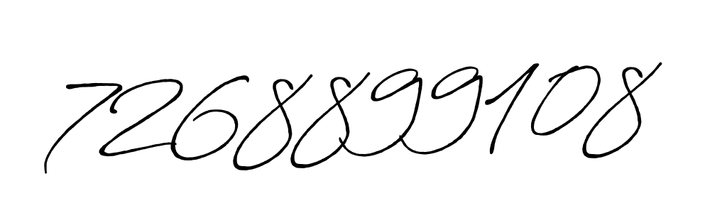 How to Draw 7268899108 signature style? Antro_Vectra_Bolder is a latest design signature styles for name 7268899108. 7268899108 signature style 7 images and pictures png