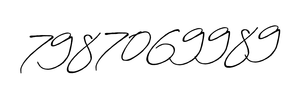 Design your own signature with our free online signature maker. With this signature software, you can create a handwritten (Antro_Vectra_Bolder) signature for name 7987069989. 7987069989 signature style 7 images and pictures png