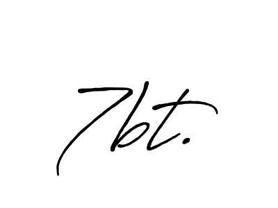 How to Draw 7bt. signature style? Antro_Vectra_Bolder is a latest design signature styles for name 7bt.. 7bt. signature style 7 images and pictures png