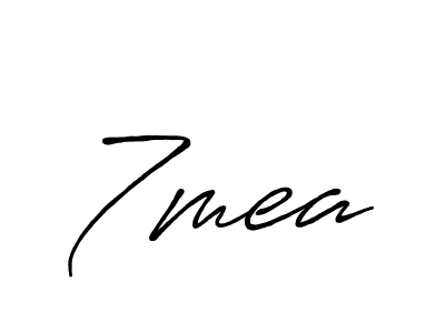 Also You can easily find your signature by using the search form. We will create 7mea name handwritten signature images for you free of cost using Antro_Vectra_Bolder sign style. 7mea signature style 7 images and pictures png