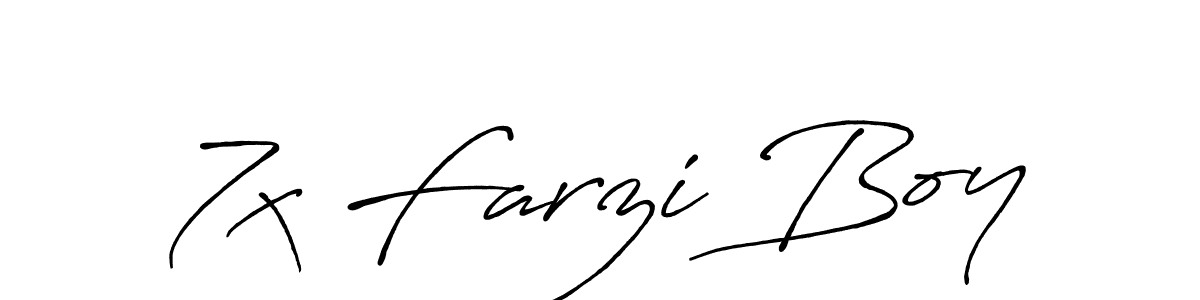 Once you've used our free online signature maker to create your best signature Antro_Vectra_Bolder style, it's time to enjoy all of the benefits that 7x Farzi Boy name signing documents. 7x Farzi Boy signature style 7 images and pictures png