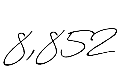 You can use this online signature creator to create a handwritten signature for the name 8,852. This is the best online autograph maker. 8,852 signature style 7 images and pictures png