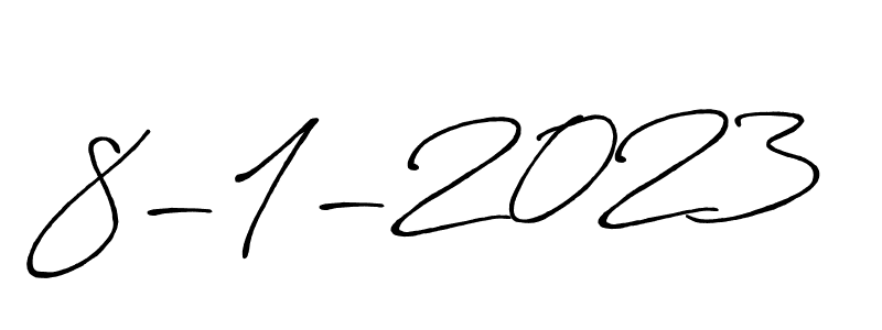 Check out images of Autograph of 8-1-2023 name. Actor 8-1-2023 Signature Style. Antro_Vectra_Bolder is a professional sign style online. 8-1-2023 signature style 7 images and pictures png