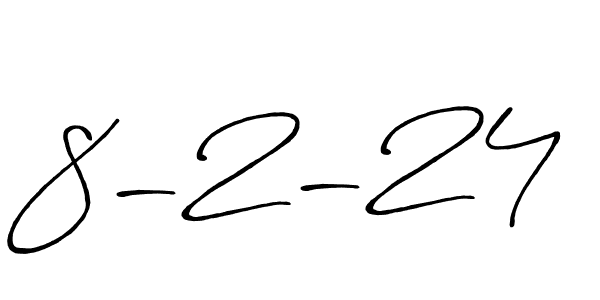 Antro_Vectra_Bolder is a professional signature style that is perfect for those who want to add a touch of class to their signature. It is also a great choice for those who want to make their signature more unique. Get 8-2-24 name to fancy signature for free. 8-2-24 signature style 7 images and pictures png