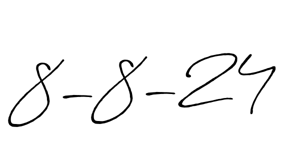 How to make 8-8-24 signature? Antro_Vectra_Bolder is a professional autograph style. Create handwritten signature for 8-8-24 name. 8-8-24 signature style 7 images and pictures png