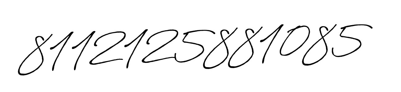 You can use this online signature creator to create a handwritten signature for the name 8112125881085. This is the best online autograph maker. 8112125881085 signature style 7 images and pictures png