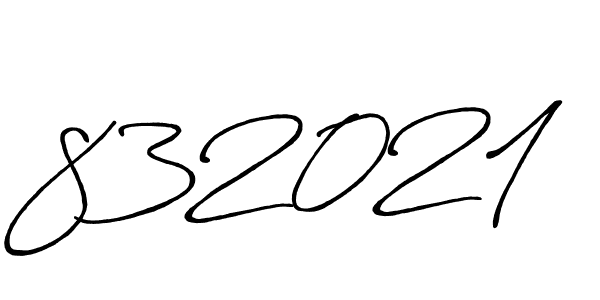 How to make 832021 name signature. Use Antro_Vectra_Bolder style for creating short signs online. This is the latest handwritten sign. 832021 signature style 7 images and pictures png