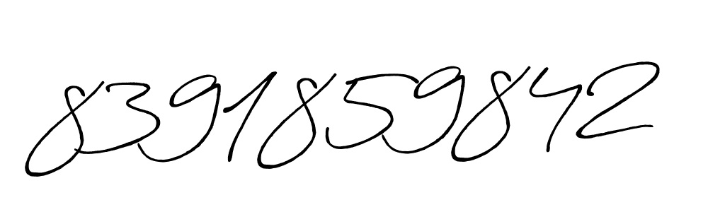 Also You can easily find your signature by using the search form. We will create 8391859842 name handwritten signature images for you free of cost using Antro_Vectra_Bolder sign style. 8391859842 signature style 7 images and pictures png