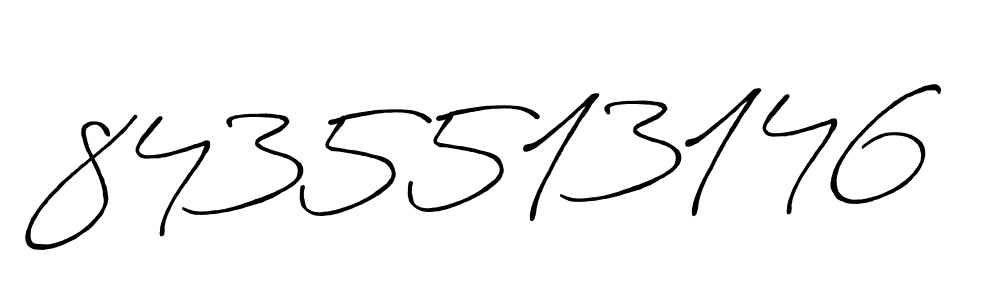 This is the best signature style for the 8435513146 name. Also you like these signature font (Antro_Vectra_Bolder). Mix name signature. 8435513146 signature style 7 images and pictures png