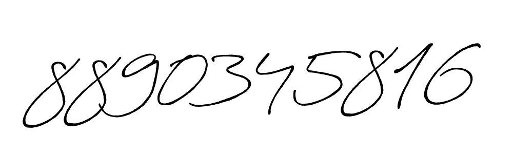 Once you've used our free online signature maker to create your best signature Antro_Vectra_Bolder style, it's time to enjoy all of the benefits that 8890345816 name signing documents. 8890345816 signature style 7 images and pictures png