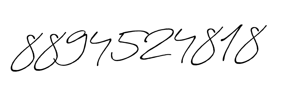 It looks lik you need a new signature style for name 8894524818. Design unique handwritten (Antro_Vectra_Bolder) signature with our free signature maker in just a few clicks. 8894524818 signature style 7 images and pictures png