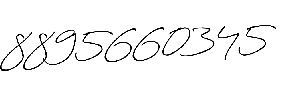 Make a beautiful signature design for name 8895660345. Use this online signature maker to create a handwritten signature for free. 8895660345 signature style 7 images and pictures png