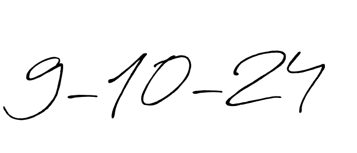 Make a beautiful signature design for name 9-10-24. Use this online signature maker to create a handwritten signature for free. 9-10-24 signature style 7 images and pictures png