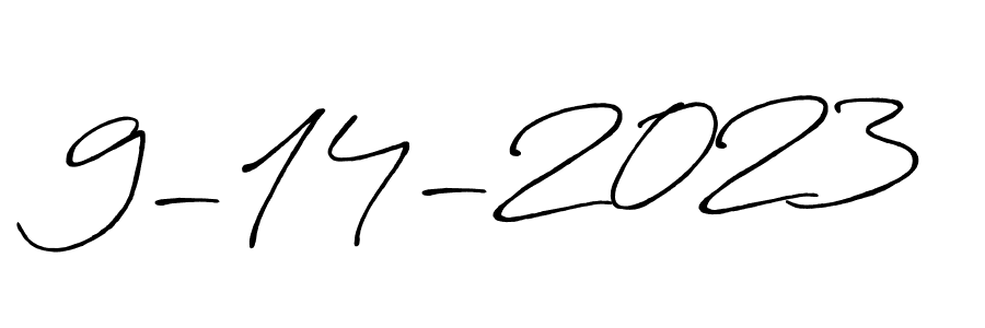 Make a beautiful signature design for name 9-14-2023. With this signature (Antro_Vectra_Bolder) style, you can create a handwritten signature for free. 9-14-2023 signature style 7 images and pictures png