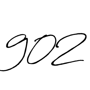 How to make 902 signature? Antro_Vectra_Bolder is a professional autograph style. Create handwritten signature for 902 name. 902 signature style 7 images and pictures png