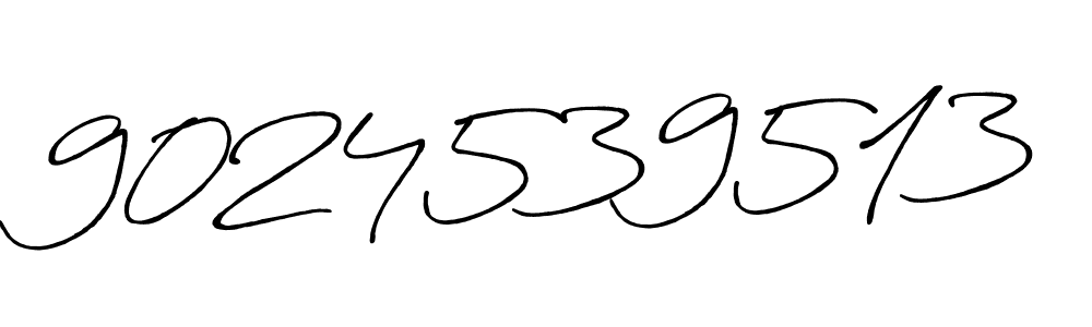 How to make 9024539513 signature? Antro_Vectra_Bolder is a professional autograph style. Create handwritten signature for 9024539513 name. 9024539513 signature style 7 images and pictures png