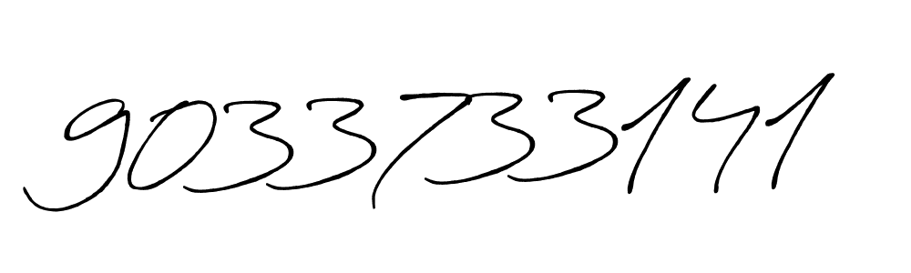 It looks lik you need a new signature style for name 9033733141. Design unique handwritten (Antro_Vectra_Bolder) signature with our free signature maker in just a few clicks. 9033733141 signature style 7 images and pictures png