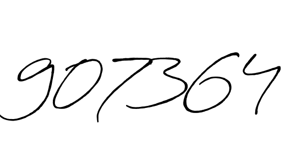 Similarly Antro_Vectra_Bolder is the best handwritten signature design. Signature creator online .You can use it as an online autograph creator for name 907364. 907364 signature style 7 images and pictures png