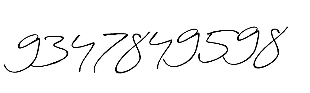 How to Draw 9347849598 signature style? Antro_Vectra_Bolder is a latest design signature styles for name 9347849598. 9347849598 signature style 7 images and pictures png