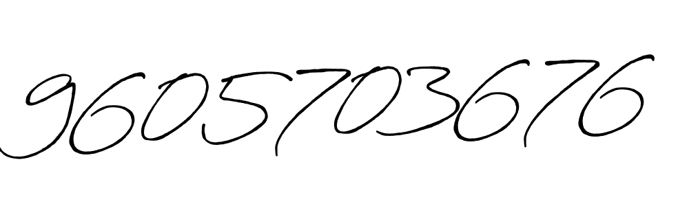 Also You can easily find your signature by using the search form. We will create 9605703676 name handwritten signature images for you free of cost using Antro_Vectra_Bolder sign style. 9605703676 signature style 7 images and pictures png