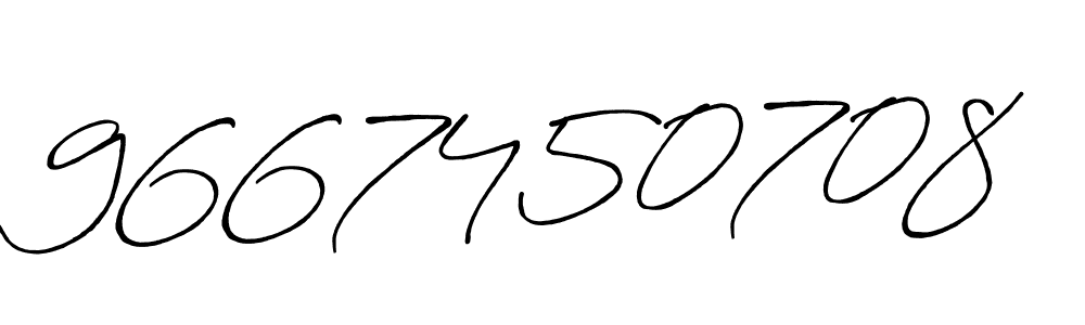 How to make 9667450708 signature? Antro_Vectra_Bolder is a professional autograph style. Create handwritten signature for 9667450708 name. 9667450708 signature style 7 images and pictures png