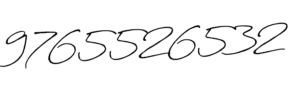 Create a beautiful signature design for name 9765526532. With this signature (Antro_Vectra_Bolder) fonts, you can make a handwritten signature for free. 9765526532 signature style 7 images and pictures png