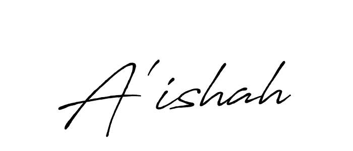 Also You can easily find your signature by using the search form. We will create A'ishah name handwritten signature images for you free of cost using Antro_Vectra_Bolder sign style. A'ishah signature style 7 images and pictures png