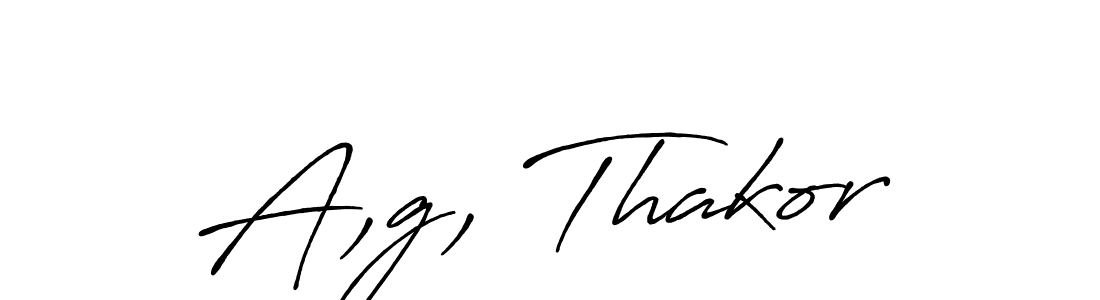 How to Draw A,g, Thakor signature style? Antro_Vectra_Bolder is a latest design signature styles for name A,g, Thakor. A,g, Thakor signature style 7 images and pictures png