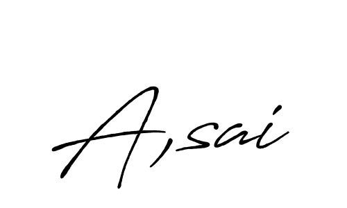 Once you've used our free online signature maker to create your best signature Antro_Vectra_Bolder style, it's time to enjoy all of the benefits that A,sai name signing documents. A,sai signature style 7 images and pictures png