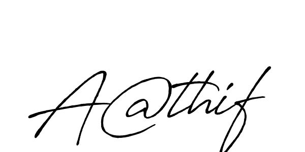 Also we have A@thif name is the best signature style. Create professional handwritten signature collection using Antro_Vectra_Bolder autograph style. A@thif signature style 7 images and pictures png