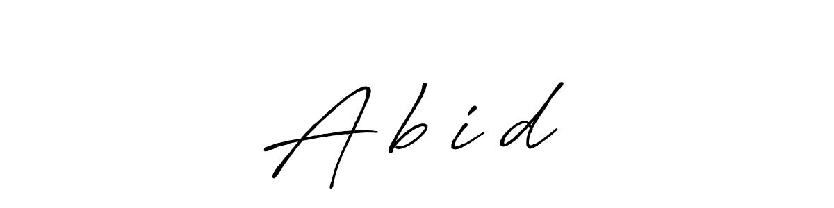 Design your own signature with our free online signature maker. With this signature software, you can create a handwritten (Antro_Vectra_Bolder) signature for name A҉b҉i҉d҉. A҉b҉i҉d҉ signature style 7 images and pictures png