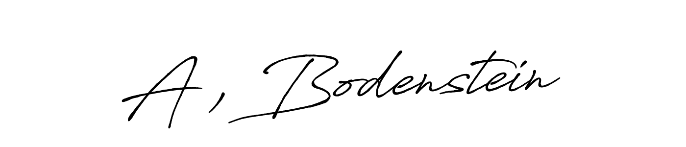 A , Bodenstein stylish signature style. Best Handwritten Sign (Antro_Vectra_Bolder) for my name. Handwritten Signature Collection Ideas for my name A , Bodenstein. A , Bodenstein signature style 7 images and pictures png