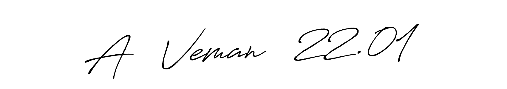 Make a beautiful signature design for name A   Veman   22.01. Use this online signature maker to create a handwritten signature for free. A   Veman   22.01 signature style 7 images and pictures png